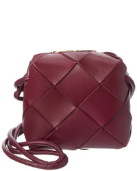 Bottega Veneta Bottega Veneta Cassette Mini Intrecciato Leather Camera Bag