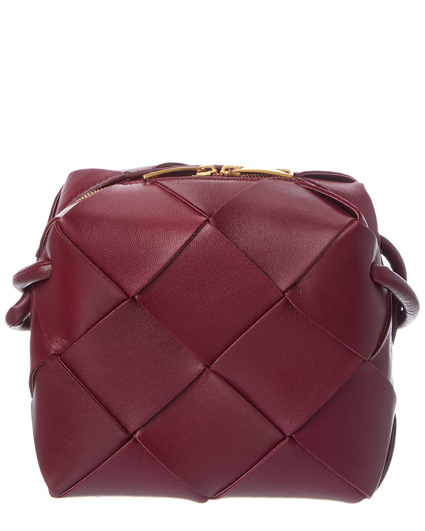 Bottega Veneta Bottega Veneta Cassette Mini Intrecciato Leather Camera Bag