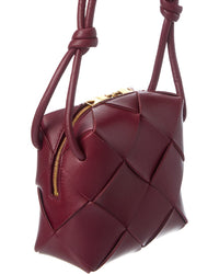 Bottega Veneta Bottega Veneta Cassette Mini Intrecciato Leather Camera Bag