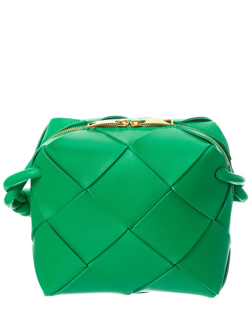 Bottega Veneta Bottega Veneta Cassette Mini Intrecciato Leather Camera Bag