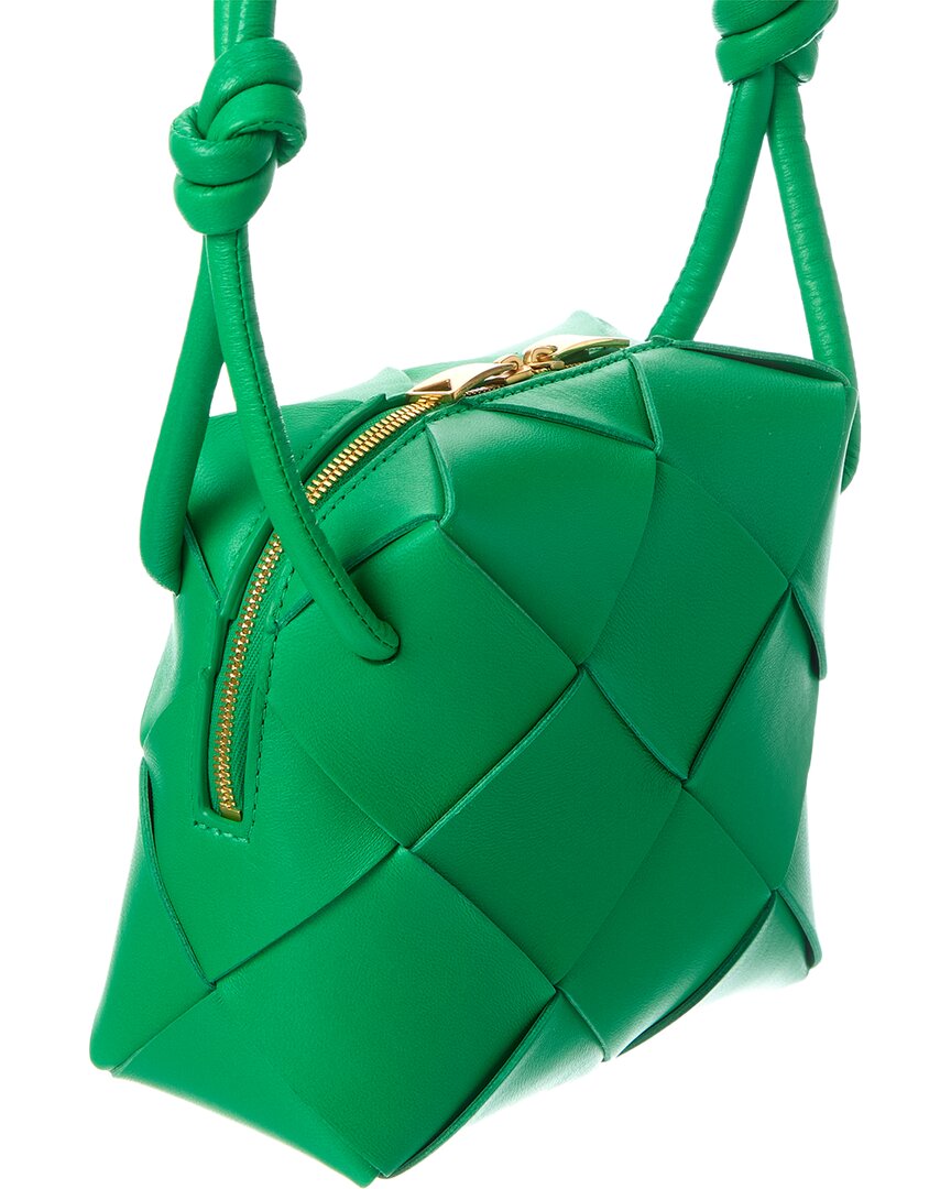 Bottega Veneta Bottega Veneta Cassette Mini Intrecciato Leather Camera Bag