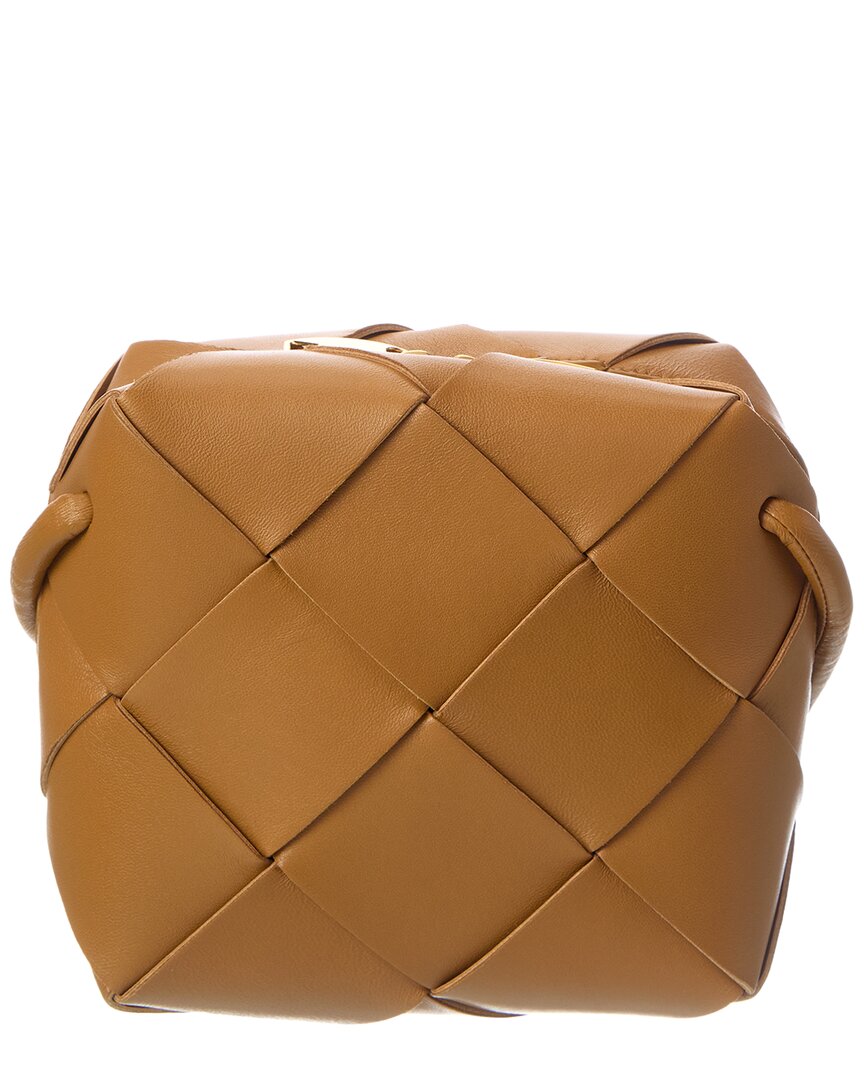 Bottega Veneta Bottega Veneta Cassette Mini Intrecciato Leather Camera Bag
