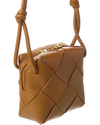 Bottega Veneta Bottega Veneta Cassette Mini Intrecciato Leather Camera Bag