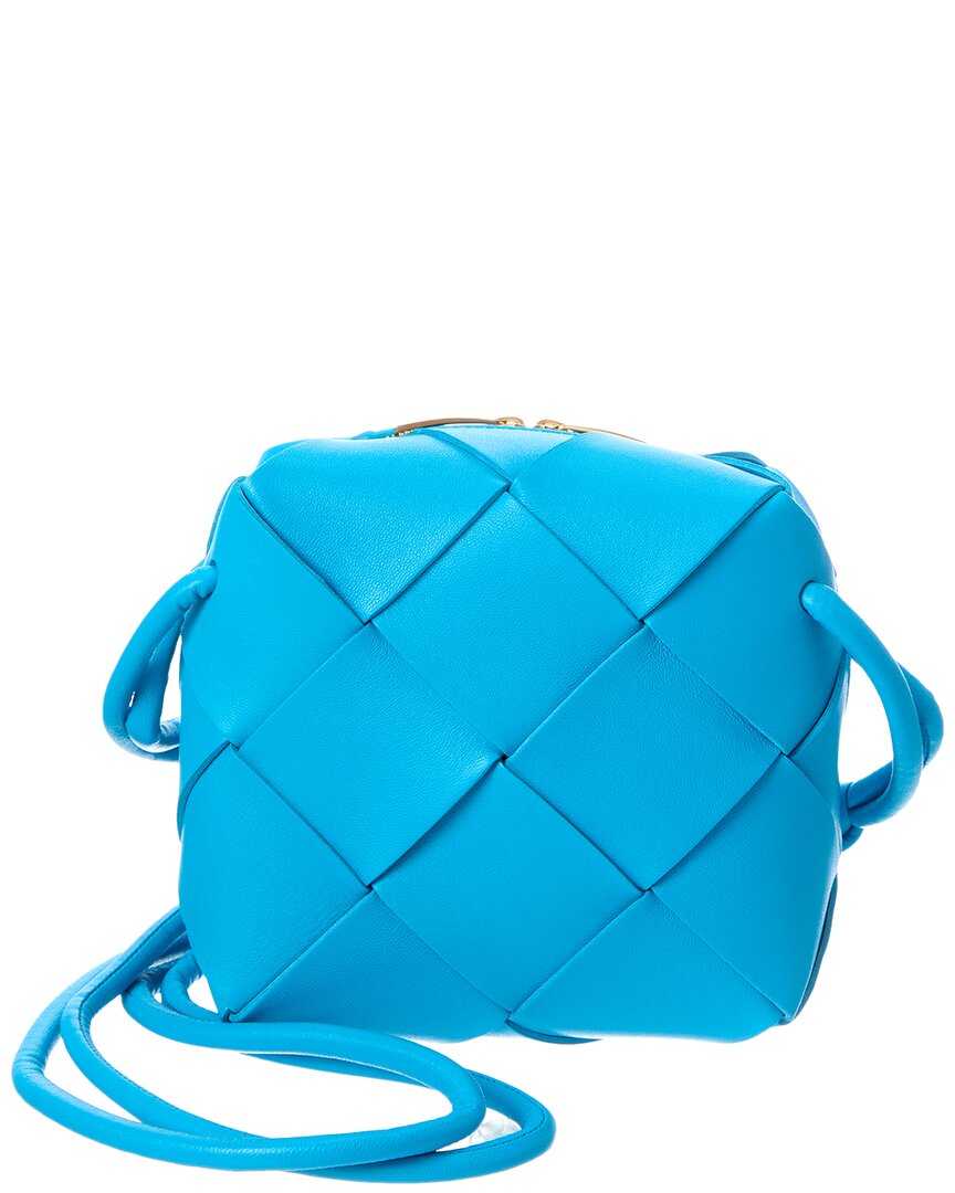 Bottega Veneta Bottega Veneta Cassette Mini Intrecciato Leather Camera Bag