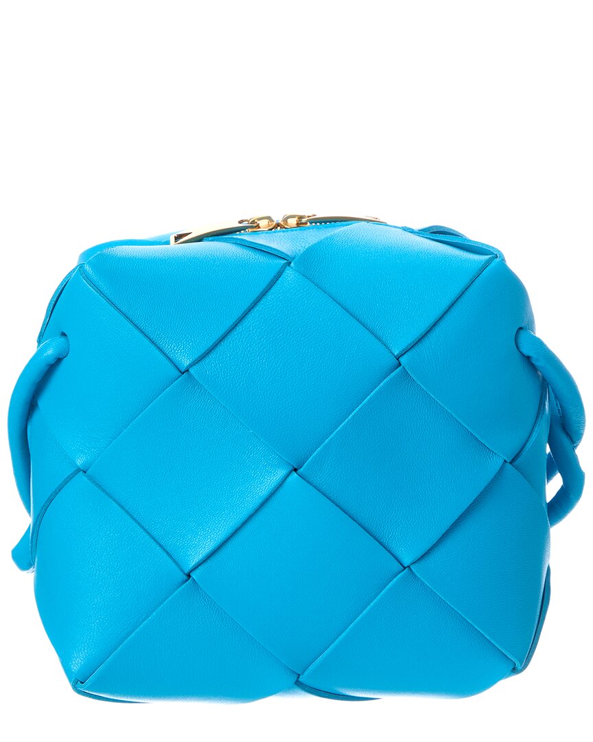 Bottega Veneta Bottega Veneta Cassette Mini Intrecciato Leather Camera Bag