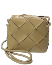 Bottega Veneta Bottega Veneta Cassette Mini Intrecciato Leather Camera Bag