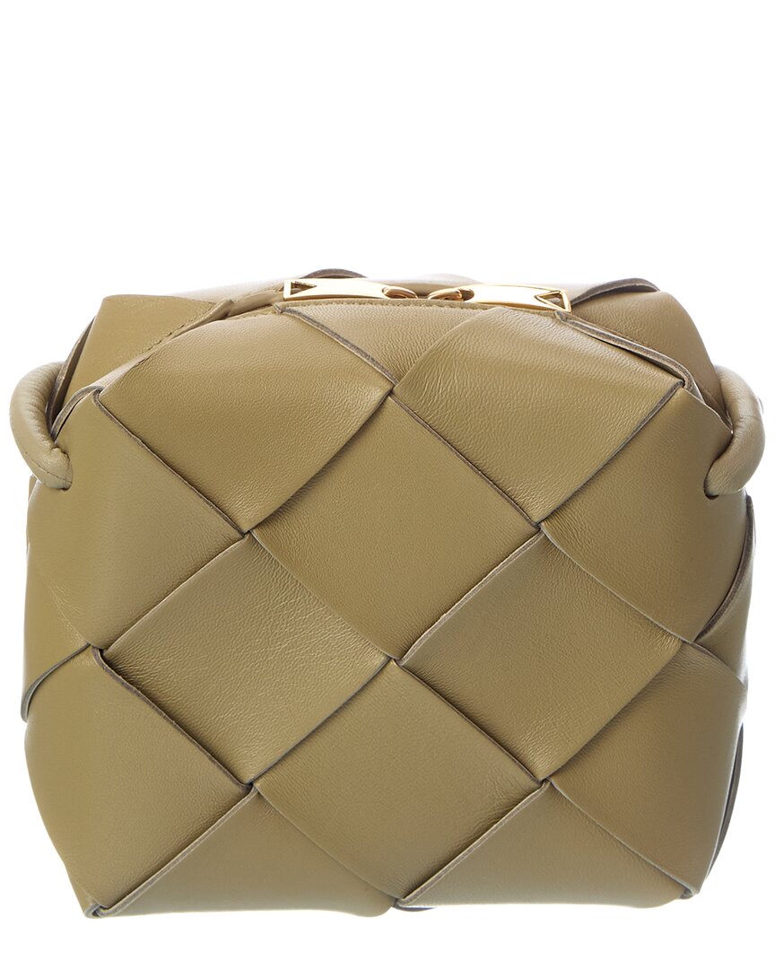 Bottega Veneta Bottega Veneta Cassette Mini Intrecciato Leather Camera Bag