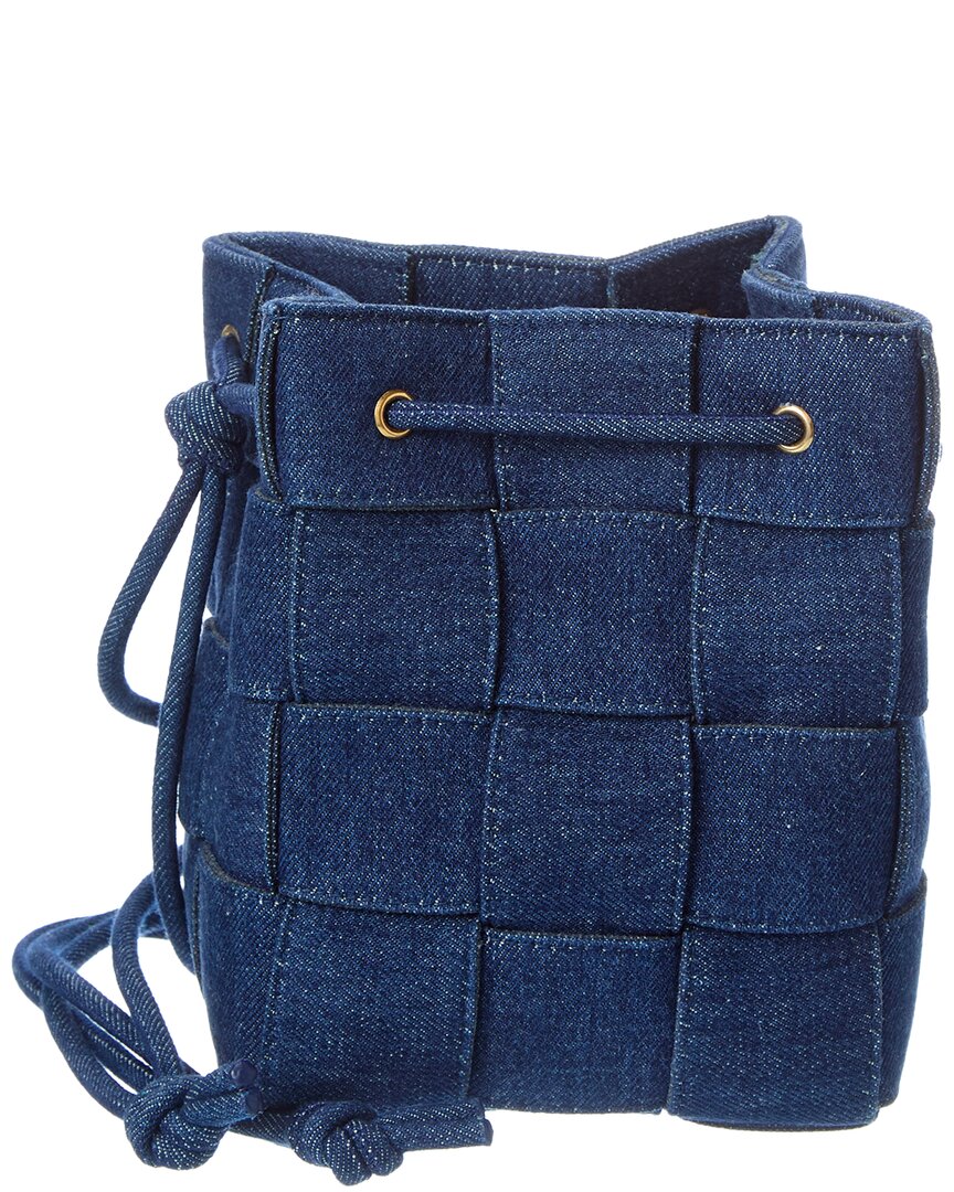 Bottega Veneta Bottega Veneta Cassette Mini Intrecciato Leather Camera Bag