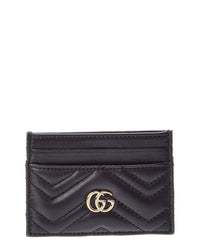 Gucci Gucci Gg Marount Leather Card Case