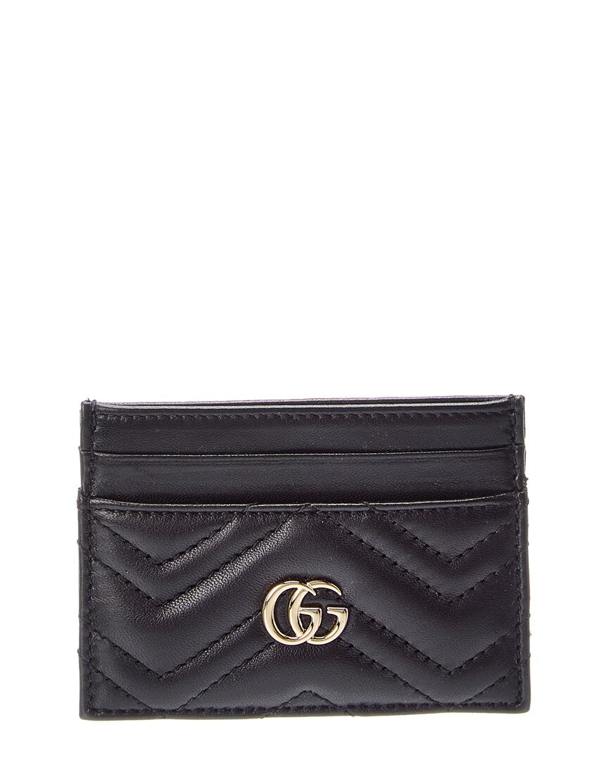 Gucci Gucci Gg Marount Leather Card Case