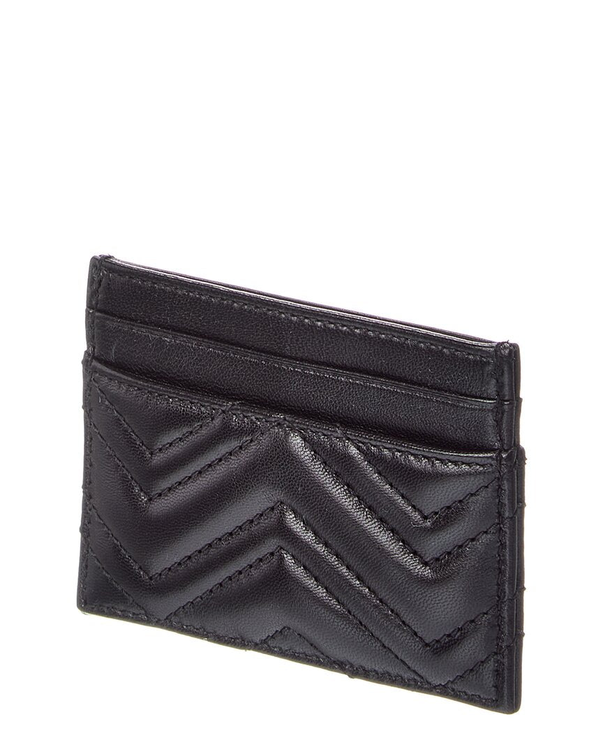 Gucci Gucci Gg Marount Leather Card Case