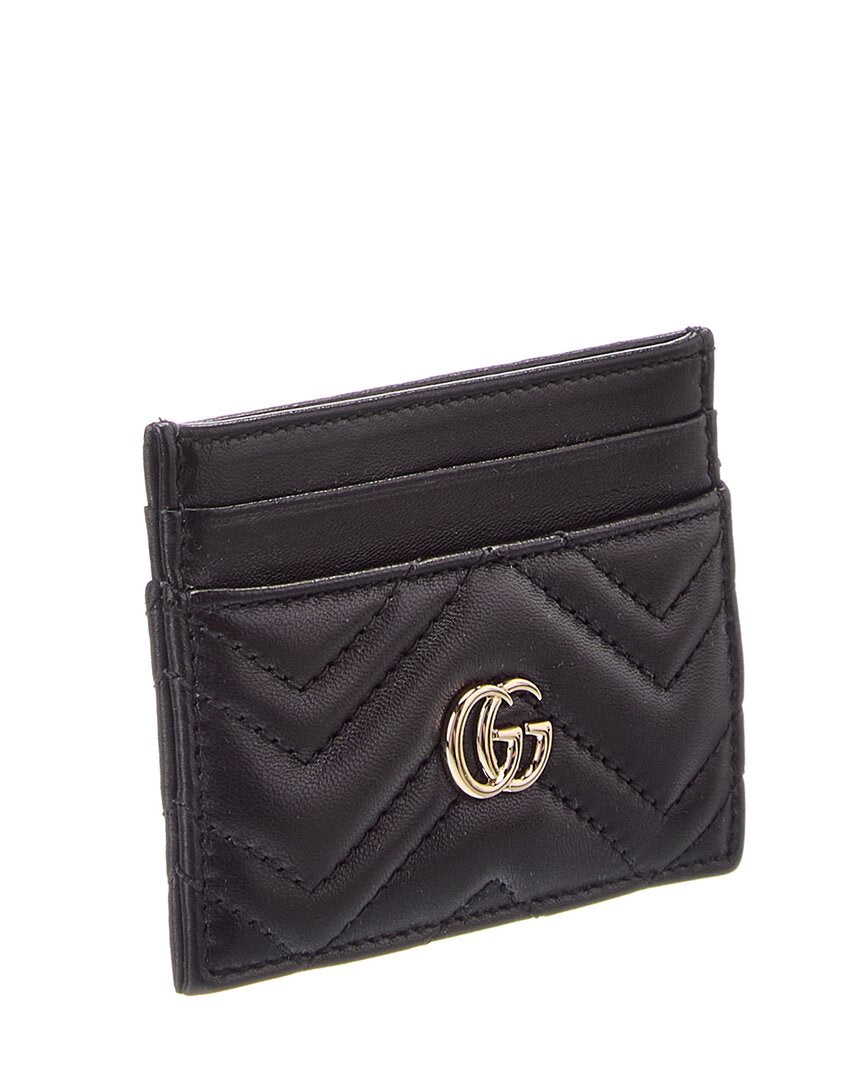 Gucci Gucci Gg Marount Leather Card Case