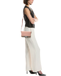 Burberry Burberry Check Canvas & Leather Crossbody