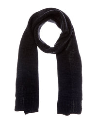 Saks Fifth Avenue Tweeded Wool Scarf