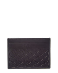 Sergio Rossi Sergio Rossi Logo Leather Card Case