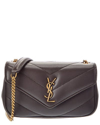 Saint Laurent Saint Laurent Loulou Mini Leather Crossbody