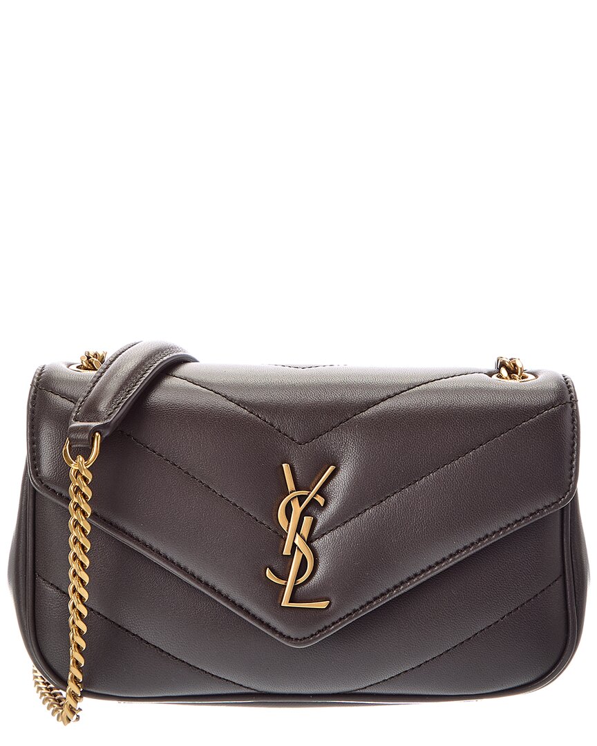 Saint Laurent Saint Laurent Loulou Mini Leather Crossbody