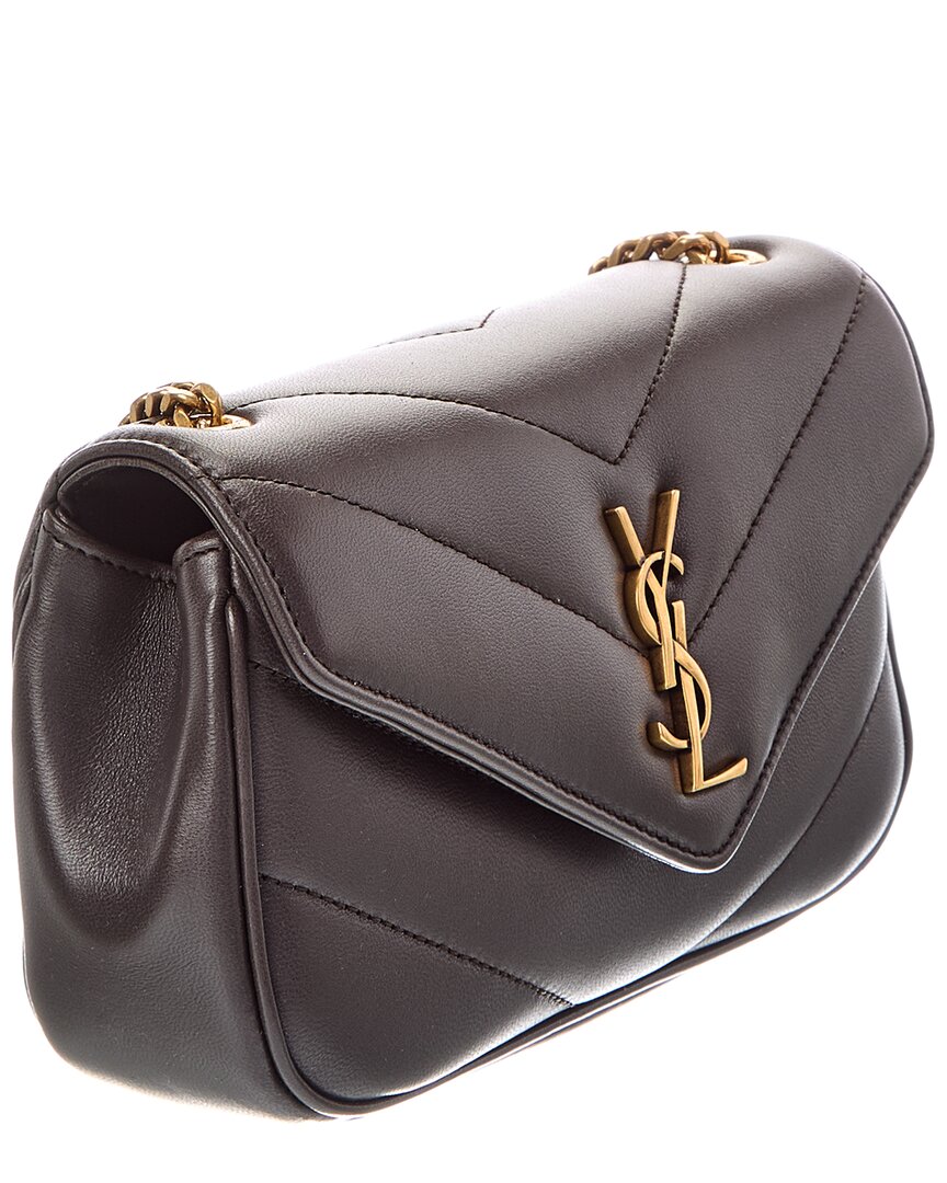Saint Laurent Saint Laurent Loulou Mini Leather Crossbody