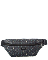 Jimmy Choo Jimmy Choo Finsley Coated Canvas Belt Bag