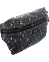 Jimmy Choo Jimmy Choo Finsley Coated Canvas Belt Bag