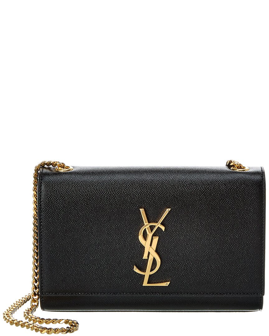 Saint Laurent Kate Monogram Small Leather Shoulder Bag