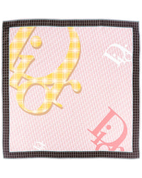 Dior Dior Infini Tartan Silk Scarf