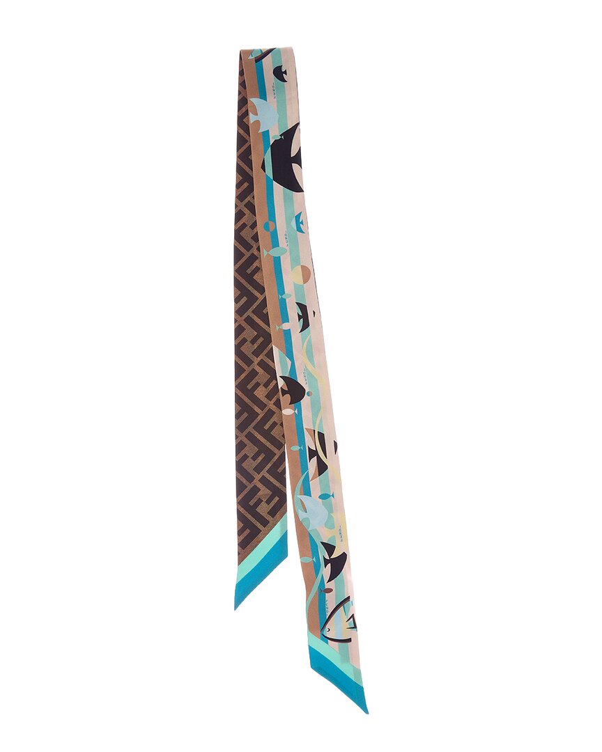 FENDI Fendi Silk Neck Bow