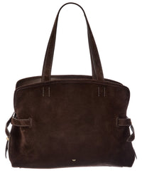 Anya Hindmarch Wilson Suede & Leather Satchel