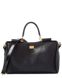Dolce & Gabbana Dolce & Gabbana Vittoria Leather Shoulder Bag