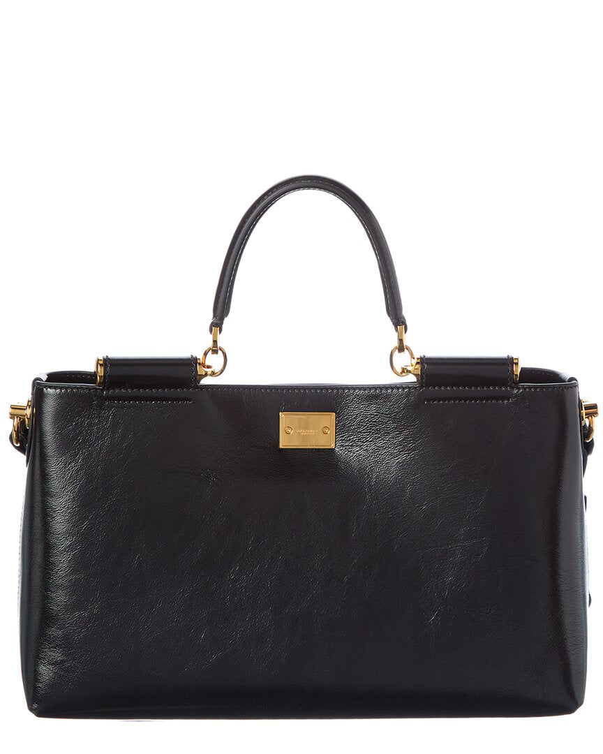 Dolce & Gabbana Dolce & Gabbana Vittoria Leather Shoulder Bag