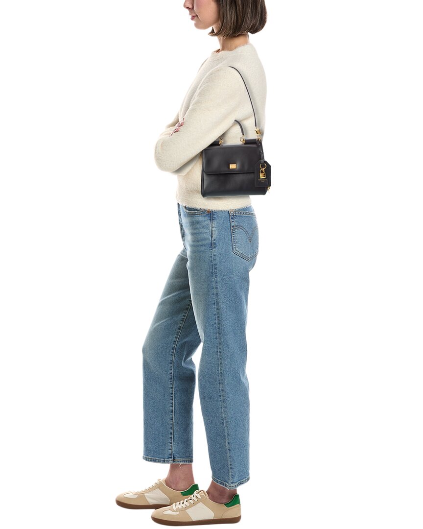Dolce & Gabbana Dolce & Gabbana My Sicily Leather Satchel