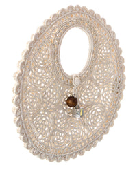 Jacquemus Jacquemus Spiaggia Small Raffia Round Tote