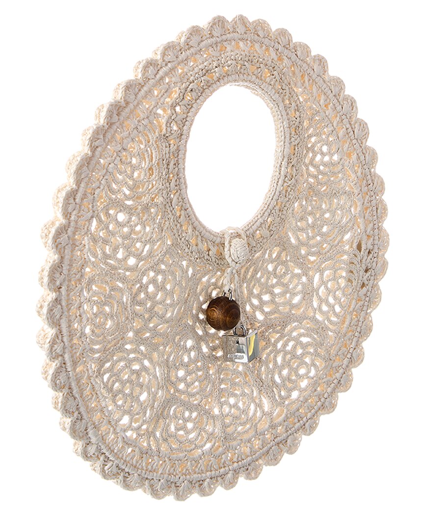 Jacquemus Jacquemus Spiaggia Small Raffia Round Tote