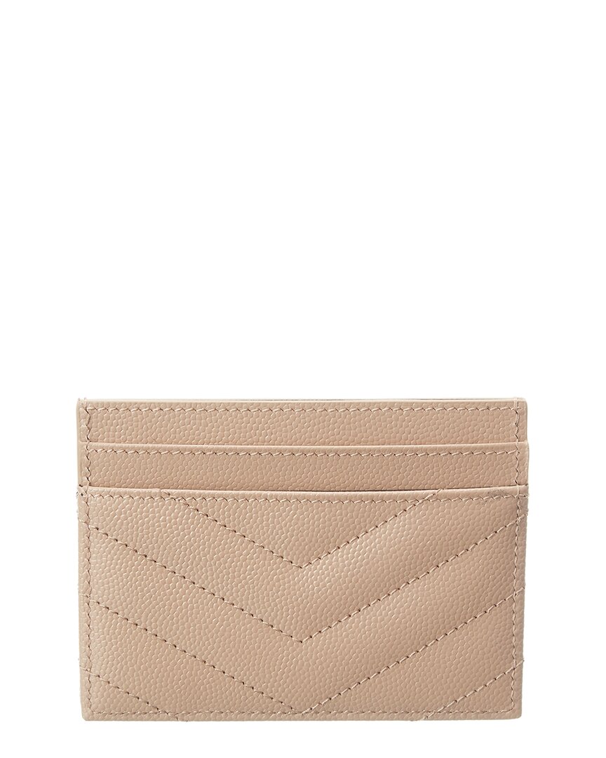 Saint Laurent Saint Laurent Monogram Matelasse Leather Card Holder
