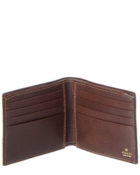 Gucci Gucci Essence Classic Gg Coated Canvas Bifold Wallet