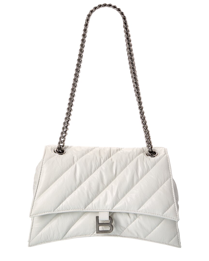 Balenciaga Balenciaga Crush Medium Quilted Leather Wallet On Chain