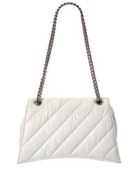 Balenciaga Balenciaga Crush Medium Quilted Leather Wallet On Chain