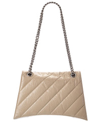 Balenciaga Balenciaga Crush Medium Quilted Leather Wallet On Chain