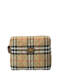 Burberry Burberry Check Canvas Pouch