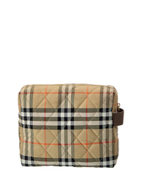 Burberry Burberry Check Canvas Pouch