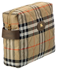 Burberry Burberry Check Canvas Pouch