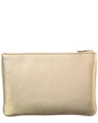 Valentino Valentino Vlogo Signature Mini Leather Pouch