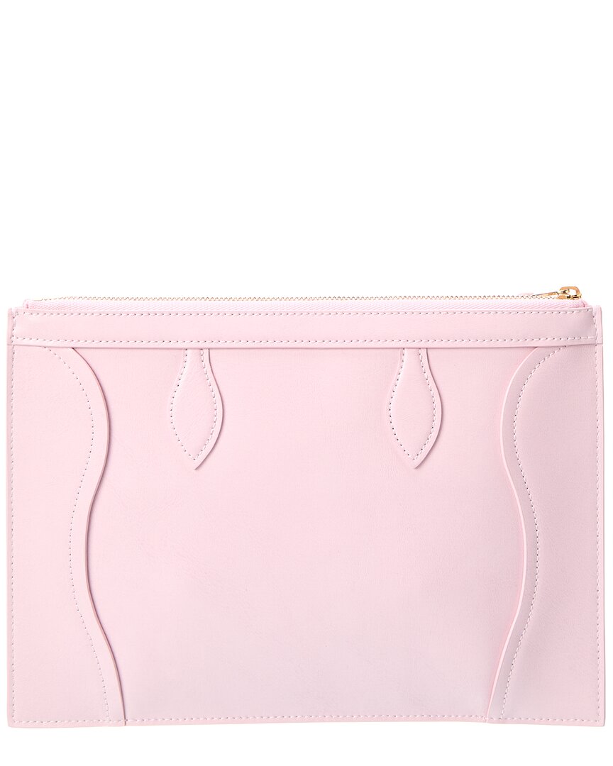 CELINE Celine Medium Leather Pouch