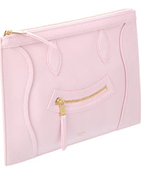 CELINE Celine Medium Leather Pouch