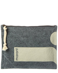 Isabel Marant Netia Canvas Clutch