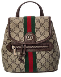 Gucci Gucci Ophidia Small Canvas & Leather Backpack