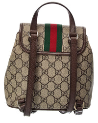 Gucci Gucci Ophidia Small Canvas & Leather Backpack