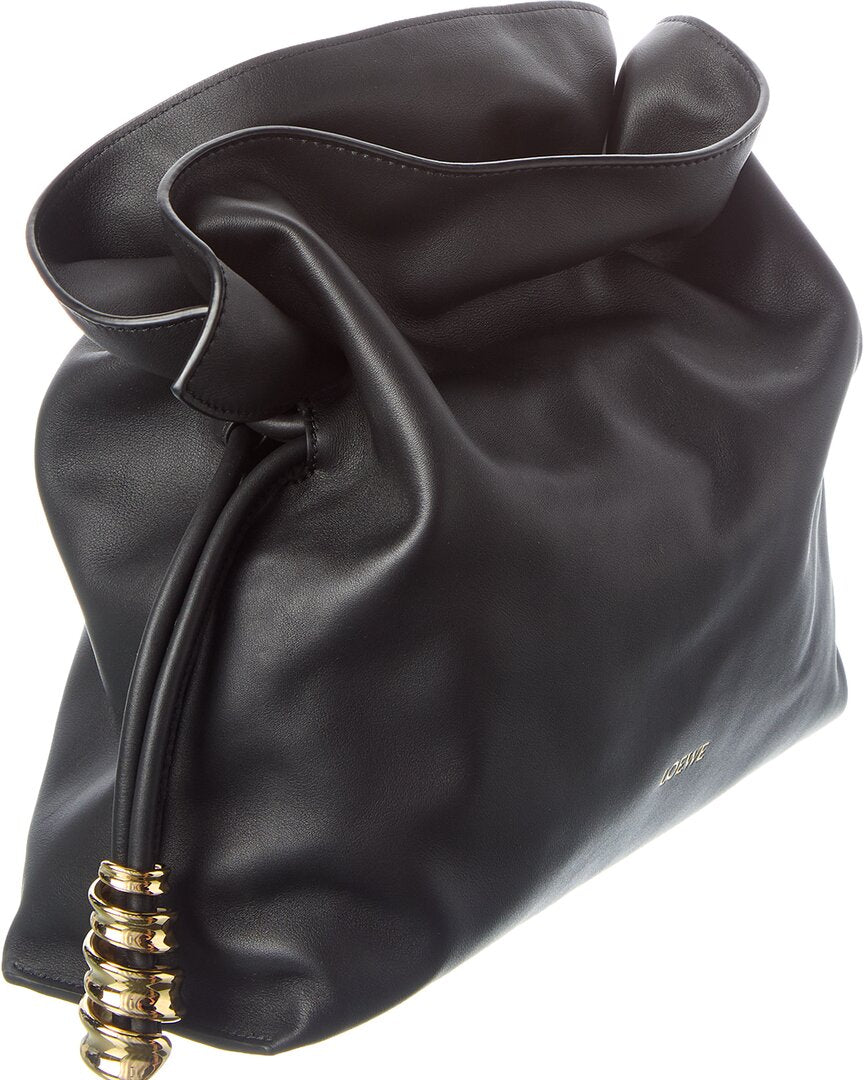 Loewe Loewe Flamenco Medium Leather Clutch