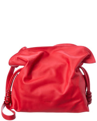 Loewe Loewe Coil Flamenco Medium Leather Clutch