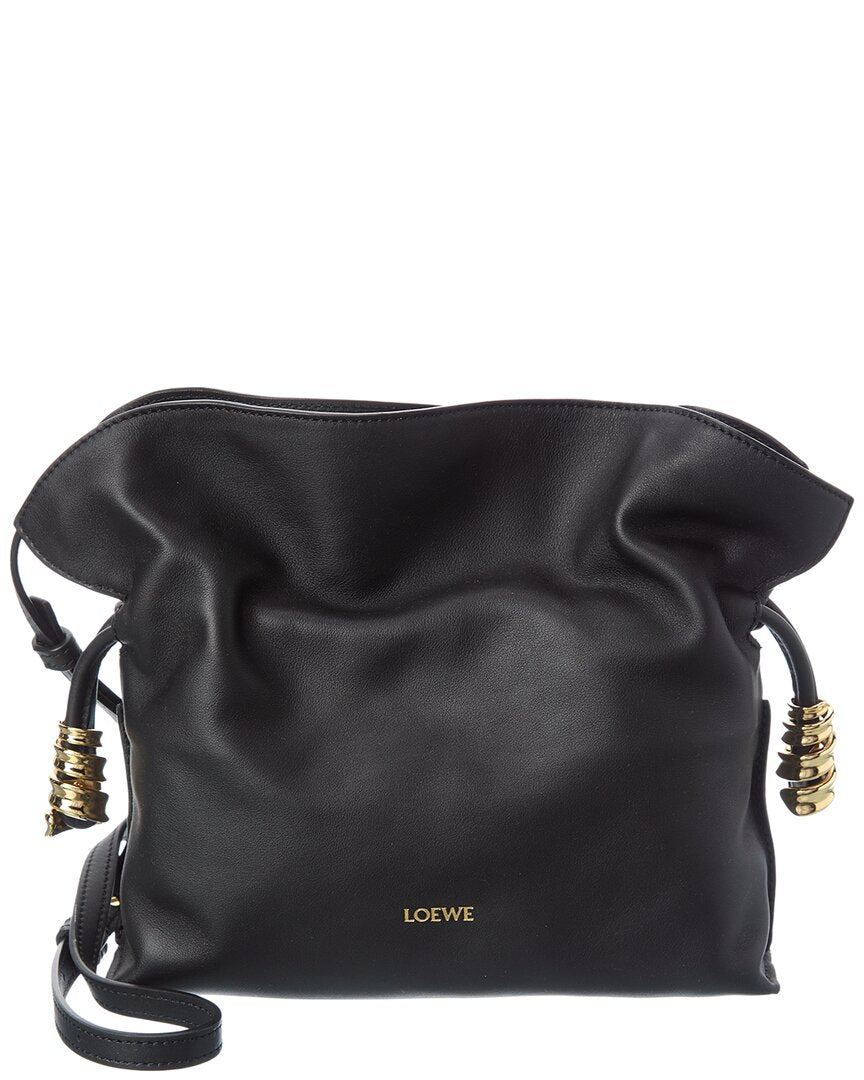 Loewe Loewe Coil Flamenco Mini Leather Clutch